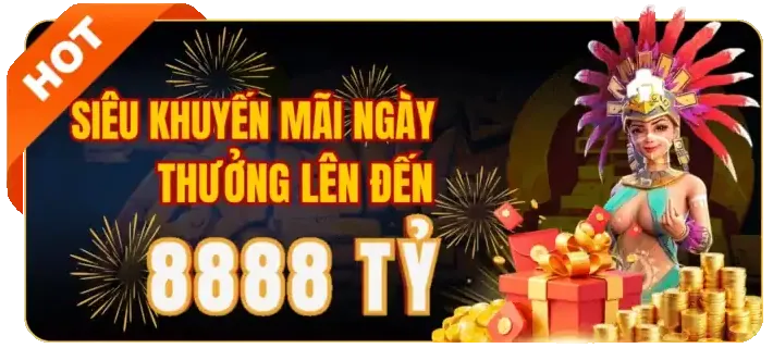 Thưởng lớn M888 bắn cá